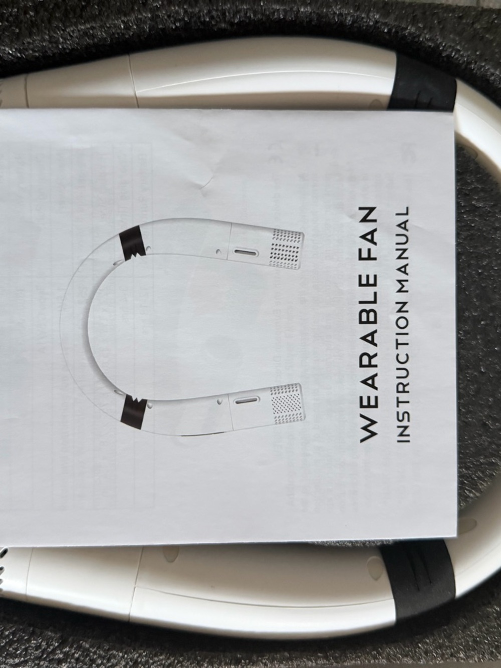 Blaux Wearable Neck Fan - White - Picture 2 of 4
